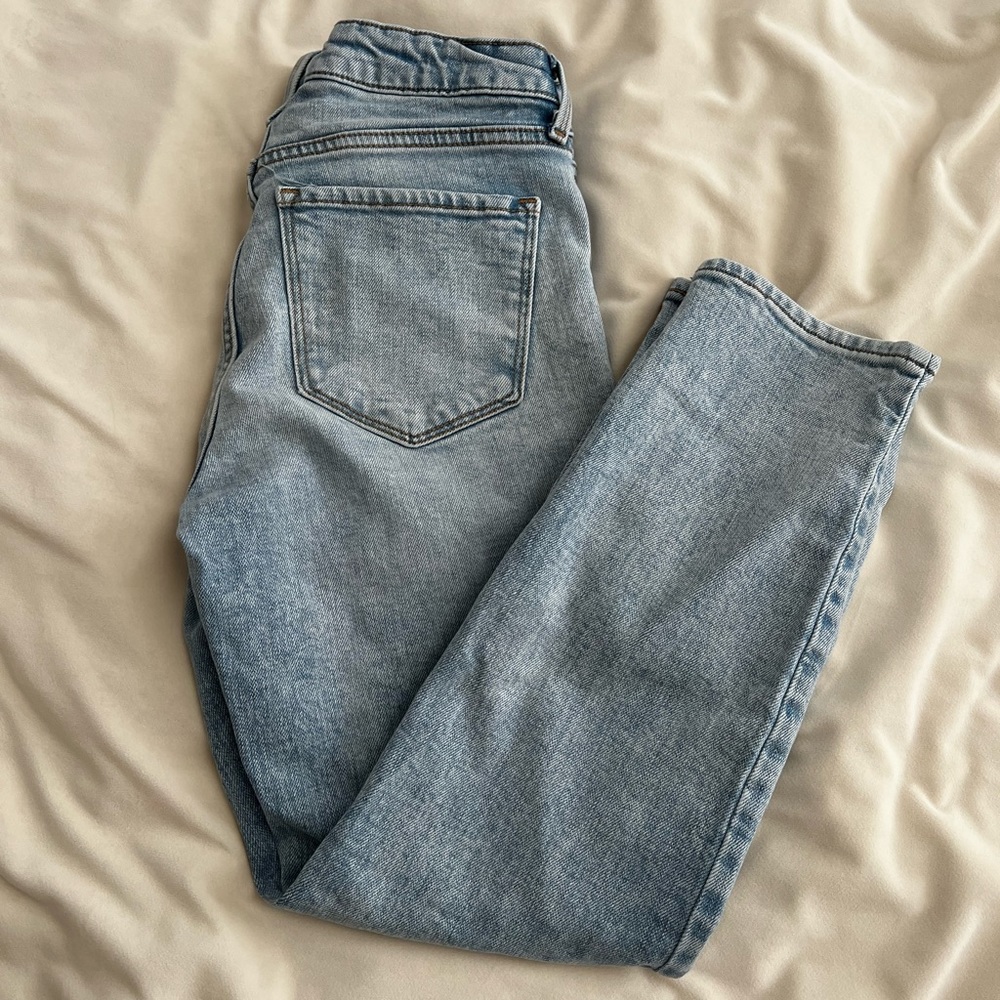Old Navy Light Blue Straight Leg Jeans